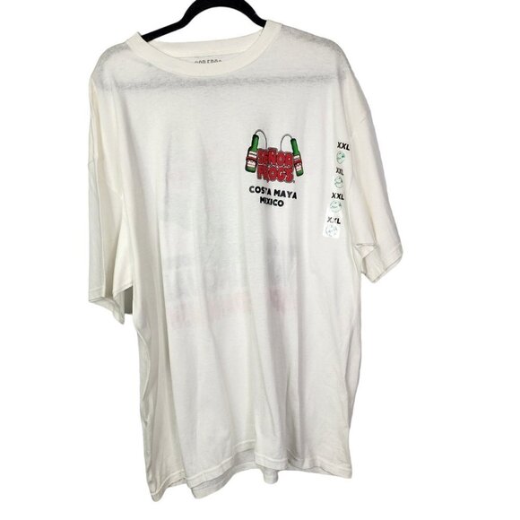NEW Señor Senor Frogs Costa Maya Mexico Mens Short Sleeve Graphic T Shirt XXL - Picture 2 of 10